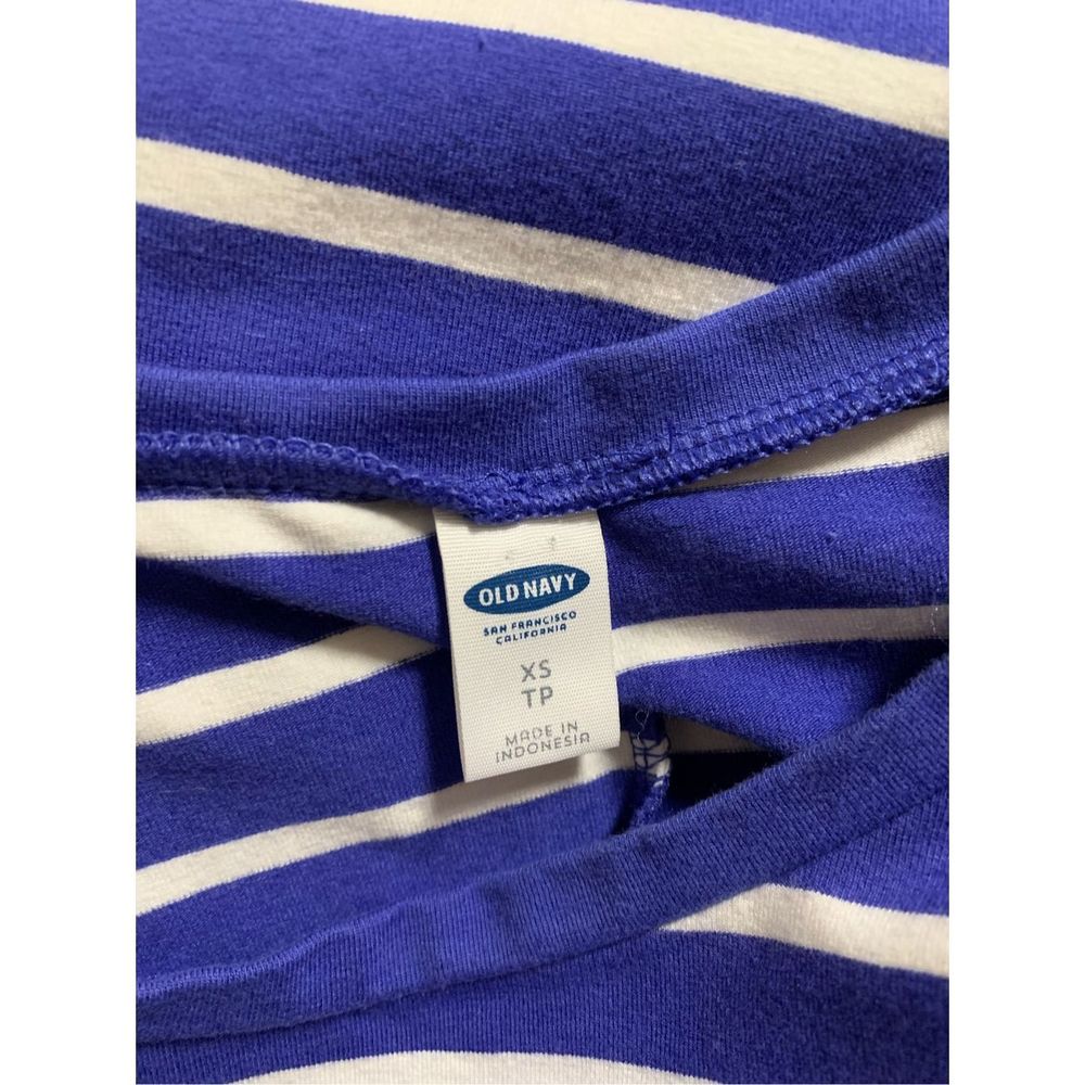 Old Navy, Women’s Blue & White Stripe Mini Dress, Size XS, NWT. - Picture 4 of 5